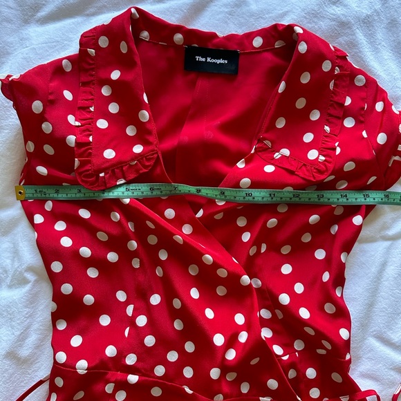 Red Polka Dot Dress, worn on Riverdale by Cheryl Blossom (The Kooples) XS - Picture 4 of 7